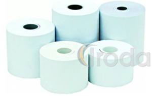 80mm x 75fm x 12mm thermotekercs cséve:12mm, 48g/m2 thermopapír,. DÁTUMNYOMOTT