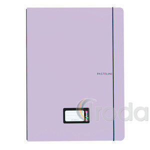 P+P PASTELINI lilac Jegyzetfüzet A4 PP Oxybook 40 lap  8-974