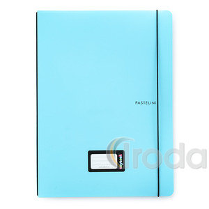 P+P PASTELINI blue Jegyzetfüzet A4 PP Oxybook 40 lap  8-998