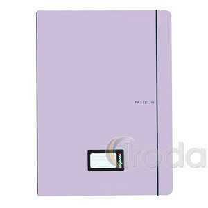P+P PASTELINI lilac Jegyzetfüzet A5 PP Oxybook 40 lap  8-970