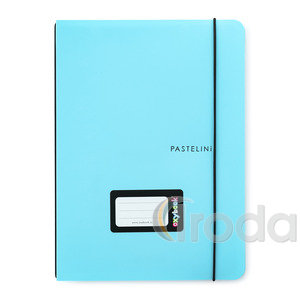 P+P PASTELINI blue Jegyzetfüzet A5 PP Oxybook 40 lap  8-995