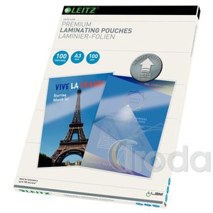 Lamináló fólia Leitz UDT A3/100 mic. 100db/csomag 74870000
