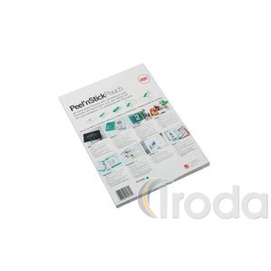 Lamináló fólia  A/4 100mic, öntapadó 100db/csomag