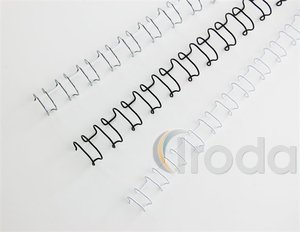 Spir&aacute;l f&eacute;m 8mm feh&eacute;r 21gyűrűs GBC Multibind 2:1 spir&aacute;loz&oacute;g&eacute;pekhez