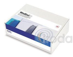 Spir&aacute;l f&eacute;m 12mm feh&eacute;r 21gyűrűs GBC Multibind 2:1 spir&aacute;loz&oacute;g&eacute;pekhez  IB165382