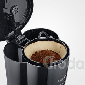 Severin KA4320 kávéfőző fekete/inox 900W