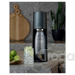 SODASTREAM SM TERRA Black CQC, szénsavasító készülék