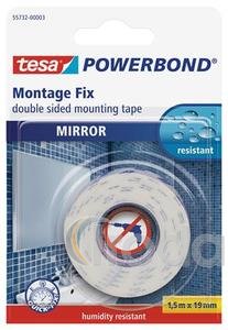 Tesa Powerbond T&uuml;k&ouml;rragaszt&oacute; szalag, (mot&aacute;zs) &aacute;tl&aacute;tsz&oacute;, 19 mm x 1,5 m, belt&eacute;ri 55732