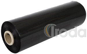 Stretchfólia fekete, 50cm 2,2 kg 20-23mic