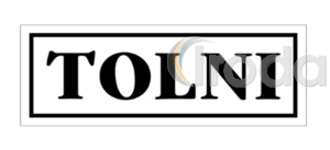 Információs matrica 140x50mm, TOLNI