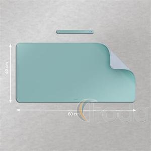 Leitz nagy m&eacute;retű asztali k&ouml;ny&ouml;klő, menta, 80x40 cm