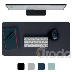 Leitz nagy m&eacute;retű asztali k&ouml;ny&ouml;klő, fekete, 80x40 cm