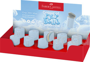 Faber-Castell Hegyező mini tart&aacute;lyos GRIP 2001 &eacute;gk&eacute;k sz&iacute;nben