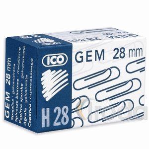 Gémkapocs Ico 28mm horg 100db