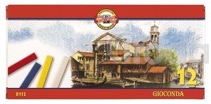 Olajkréta 8112 12dbos KOHINOOR Gioconda Hard Pastels