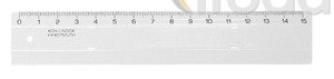 Vonalzó műanyag 15 cm Koh-I-Noor