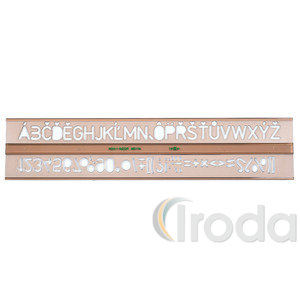 KOH-I-NOOR 748012 BETŰSABLON 14