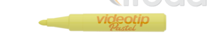 Szövegkiemelő ICO VIDEOTIP pasztell sárga