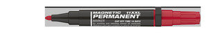 Ico permanent marker 11 XXL kerek hegy, piros írás, mágnessel