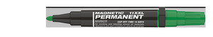 Ico permanent marker 11 XXL kerek hegy, zöld írás, mágnessel