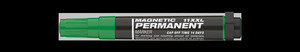 Ico permanent marker 11 XXL kerek hegy, zöld írás, mágnessel