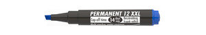 Marker alkoholos 12 XXL 1-4mm vágott kék ICO