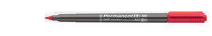 Filctoll M alkoholos 1-1,5mm piros ICO OHP Top Marker