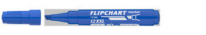 ICO 12XXL Flipchartmarker kék, vágott csúcsos