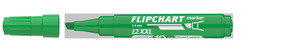 ICO 12XXL Flipchartmarker zöld, vágott csúcsos