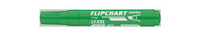 ICO 12XXL Flipchartmarker zöld, vágott csúcsos