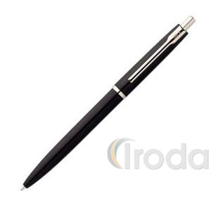 Golyóstoll ICO BLANKA K fekete műanyag test, fém klipszes, fekete tinta, 0,5mm