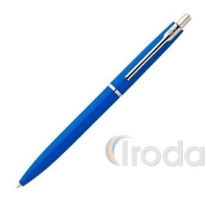 Golyóstoll ICO BLANKA kék műanyag test, fém klipszes, kék tinta, 0,5mm