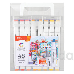 Sketch marker Deli 48db-os készlet