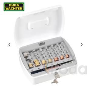 Pénzkazetta euro pénztálcával 255x200x75 BURG-WACHTER ZK2257
