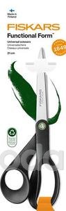 Olló, általános, 21 cm, FISKARS Functional Form Renew, fekete