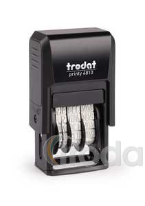 Dátumbélyegző TRODAT 4810 Printy, 'ISO' (szám-szám-szám)