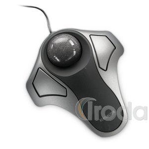 Eg&eacute;r, trackball, vezet&eacute;kes, optikai, USB, KENSINGTON ''Orbit'', ez&uuml;st