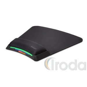 Eg&eacute;ral&aacute;t&eacute;t csukl&oacute;t&aacute;masszal, g&eacute;lt&ouml;lt&eacute;sű, KENSINGTON ''SmartFit'', fekete