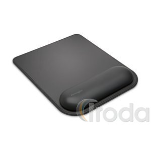 Eg&eacute;ral&aacute;t&eacute;t csukl&oacute;t&aacute;masszal, g&eacute;lt&ouml;lt&eacute;sű, KENSINGTON ''ErgoSoft'', fekete