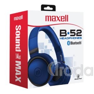 Maxell HP-BTB52 BT bluetooth fejhallgató kék