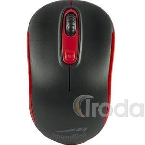 Eg&eacute;r, vezet&eacute;k n&eacute;lk&uuml;li, optikai, USB, SPEEDLINK Ceptica, fekete - piros