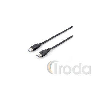 USB 3.2 hosszabbító kábel, 3 m, EQUIP