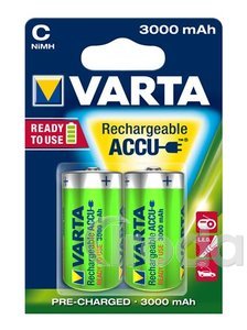 Akkumulátor Varta Power Accu C Baby 2 db/bl 3000 mAh, előtöltött