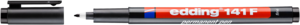 Filctoll alkoholos 141/F 0,6mm fekete Edding