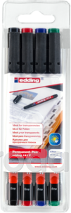 Filctoll alkoholos 141/F 0,6mm 4dbos Edding