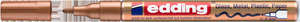 Lakkmarker 751 kerek hegy 1-2mm vörösréz EDDING