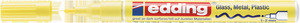 Lakkmarker -751-05- kerek hegy 1-2mm Pasztell SÁRGA EDDING