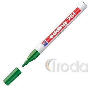 Lakkmarker 751 kerek hegy 1-2mm ZÖLD EDDING