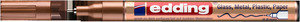 Edding 780 lakkfilc réz kerek
