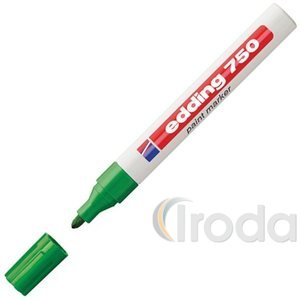 Lakkmarker 750-04 kerek hegy 2-4mm zöld Edding